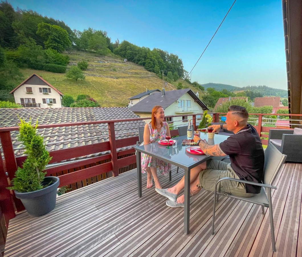 Gite Du Silberwald Charmant Gite Avec Spa - Jacuzzi , Acces Privatif Stosswihr ภายนอก รูปภาพ