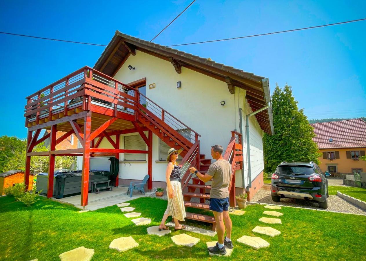 Gite Du Silberwald Charmant Gite Avec Spa - Jacuzzi , Acces Privatif Stosswihr ภายนอก รูปภาพ