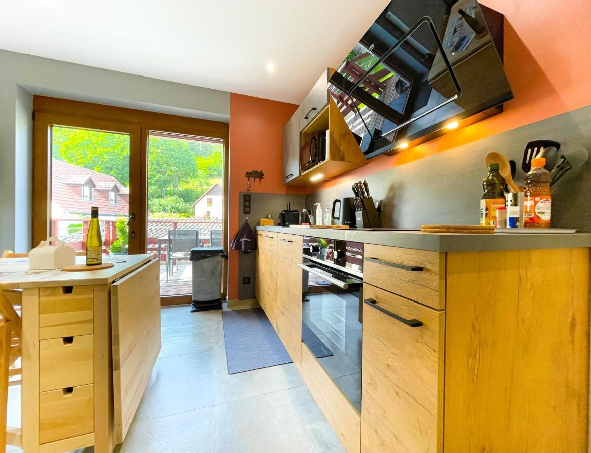 Gite Du Silberwald Charmant Gite Avec Spa - Jacuzzi , Acces Privatif Stosswihr ภายนอก รูปภาพ